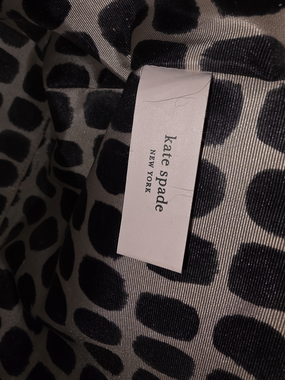 Kate Spade Spencer Court Archie Tote Grey Leather + Suede